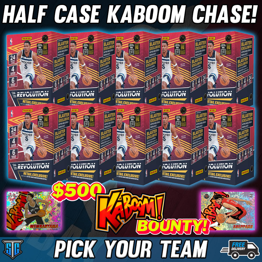 Break 762 - NBA - Half Case Kaboom Chase - PICK YOUR TEAM