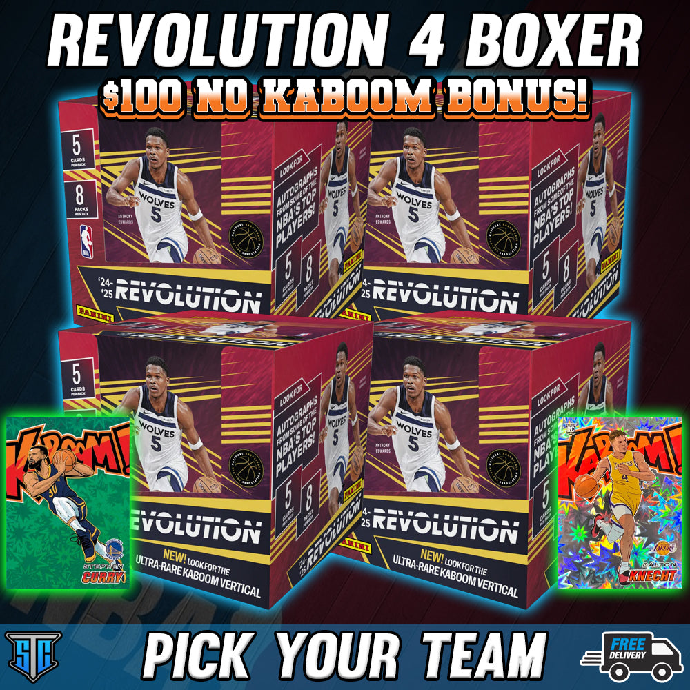 Break 656 - NBA - Revolution 4 Boxer - PICK YOUR TEAM