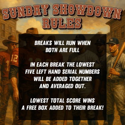 Break 651 - MLB - Sunday Showdown!