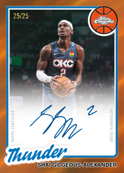 Break 1980 - NBA - 25/26 Topps Chrome Update Combo - PICK YOUR TEAM