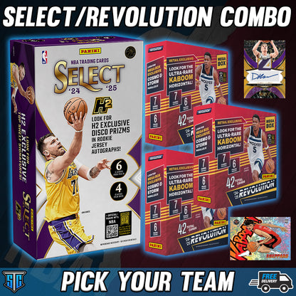 Break 780 - NBA - Select/Revo Combo - PICK YOUR TEAM