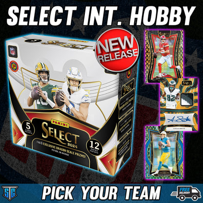 Break 763- NFL - Select International Hobby - PICK YOUR TEAM