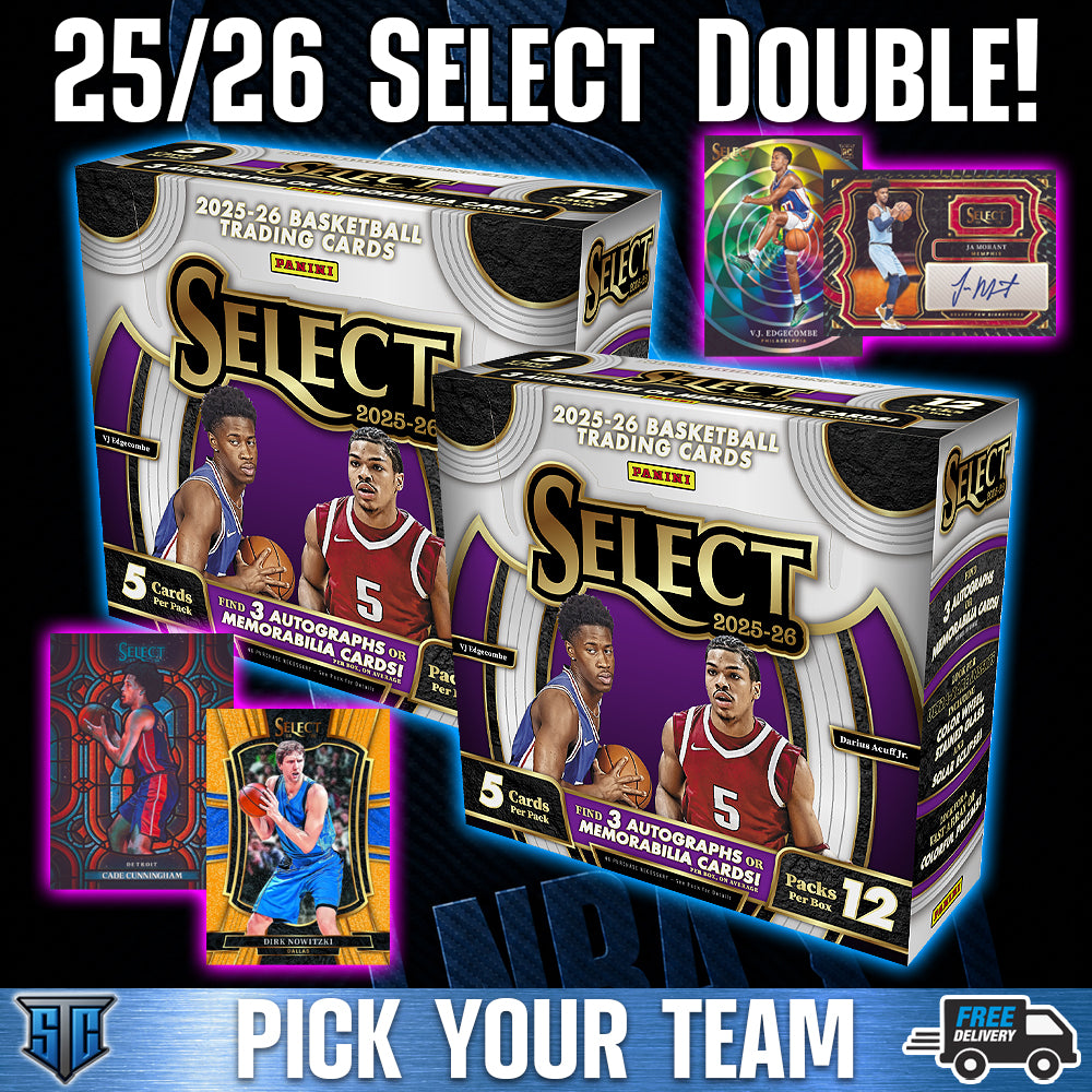 Break 2218 - NBA - 25/26 Select Hobby Double - PICK YOUR TEAM – Stomp ...