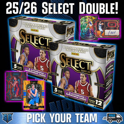 Break 2216 - NBA - 25/26 Select Hobby Double - PICK YOUR TEAM