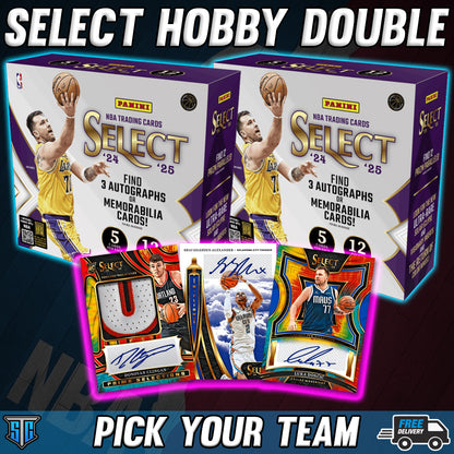 Break 1544 - NBA - Select Hobby Double - PICK YOUR TEAM