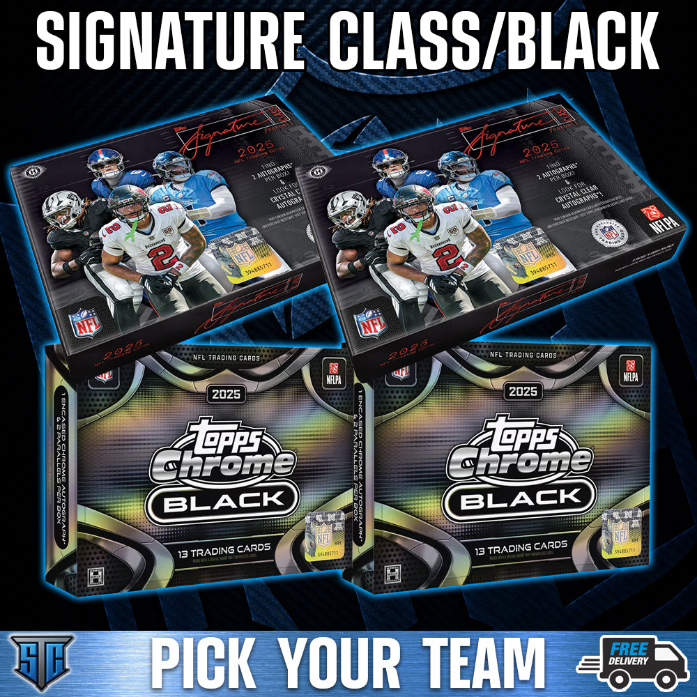 Break 2197 - NFL - Signature Class/Black Combo - PICK YOUR TEAM