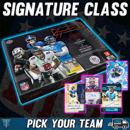 Break 1797 - NFL - Signature Class Hobby - PICK YOUR TEAM
