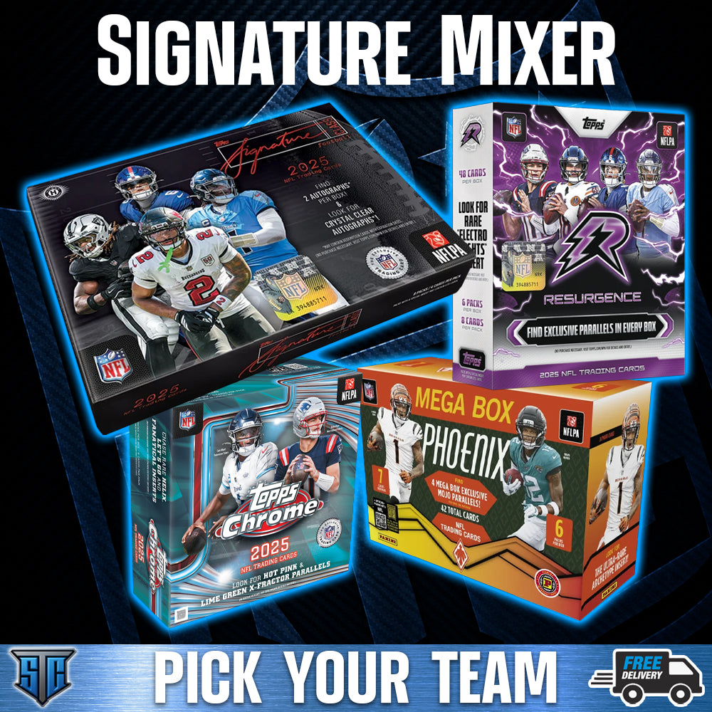 Break 2108 - NFL - Signature Mixer - PICK YOUR TEAM