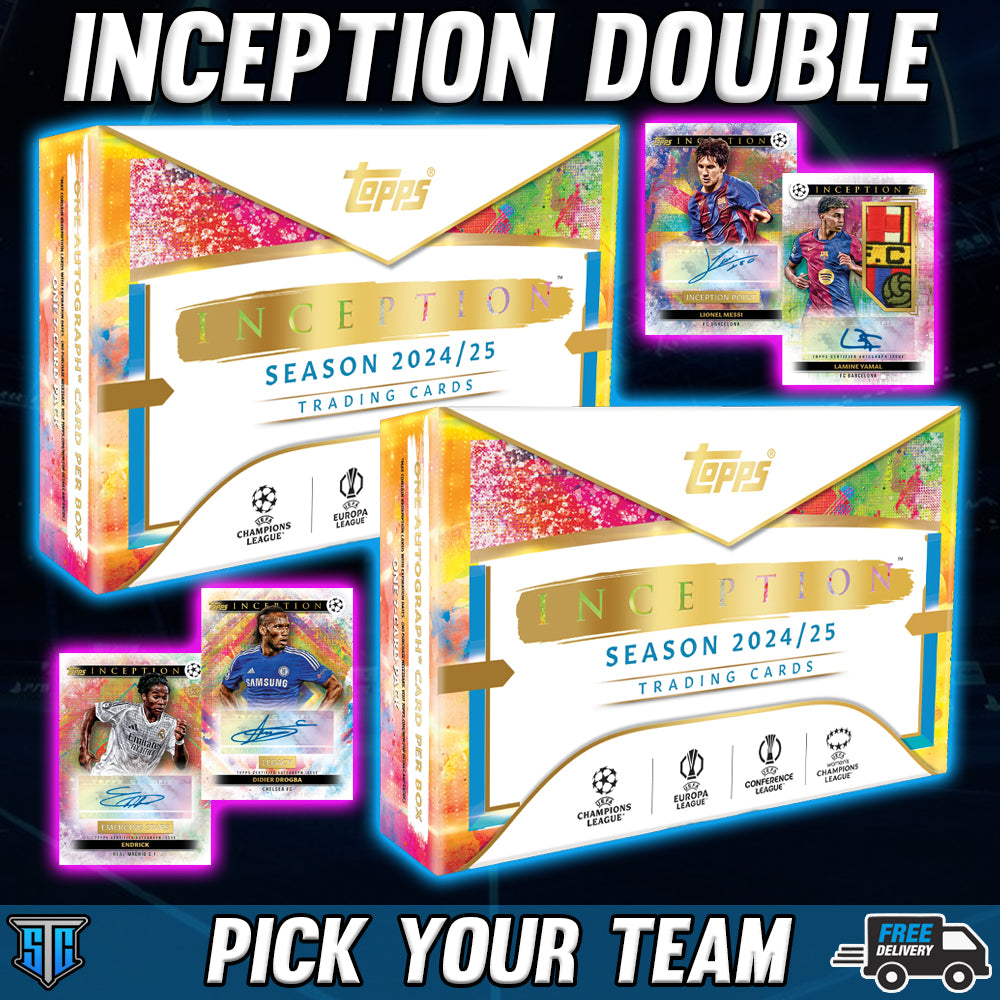 Break 1377 - SOCCER - 24/25 UCC Inception Double - PICK YOUR TEAM/PLAYER