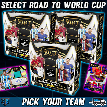 Break 1958 - SOCCER - Select Road to World Cup TRIPLE - PICK YOUR TEAM