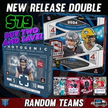 Break 318 - NFL - New Release Double - Only $79 a Spot!
