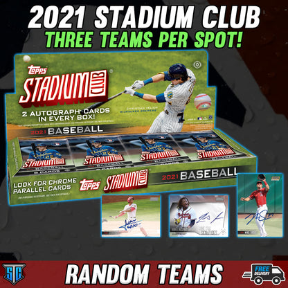 Break 530 - MLB - 2021 Stadium Club Hobby  - 10 SPOTTER!