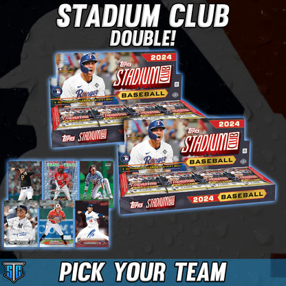 Break 067 - MLB - Stadium Club Double - PICK YOUR TEAM!