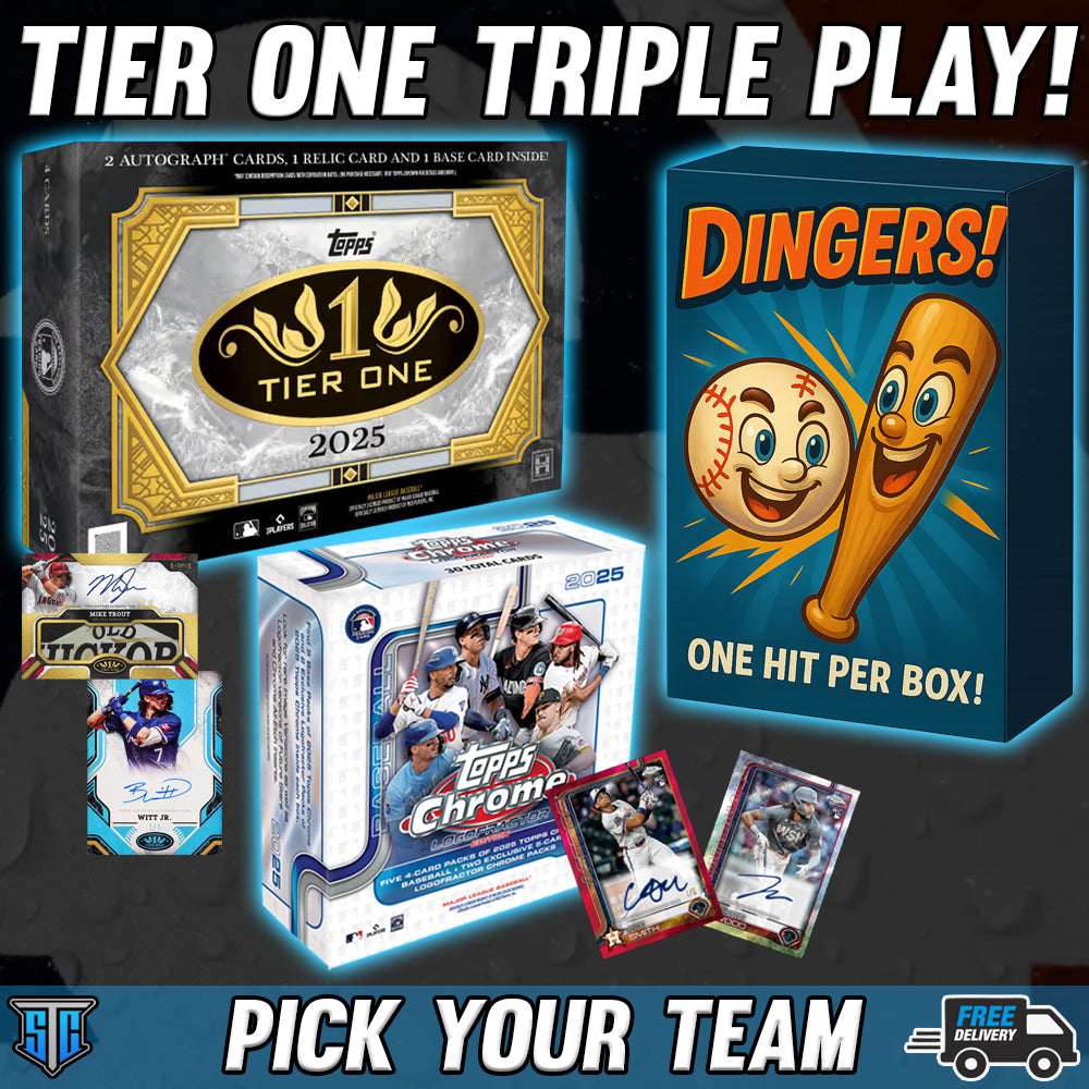 Break 978 - MLB - Tier One Triple Play - PICK YOUR TEAM