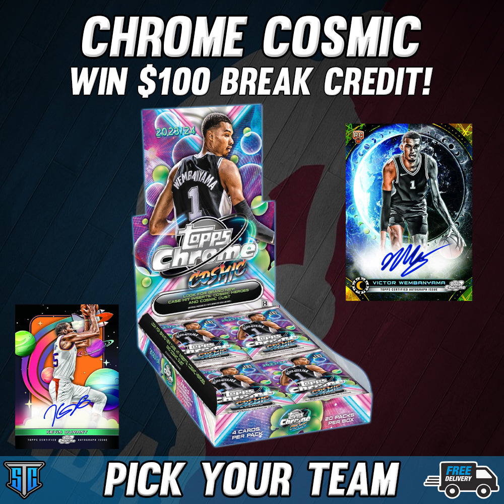 Break 098 - NBA - Topps Chrome Cosmic Hobby + $100 Giveaway