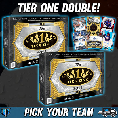 Break 987 - MLB - Topps Tier One Double! - PICK YOUR TEAM