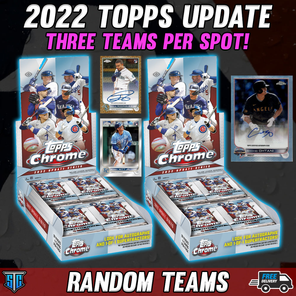 Break 497 - MLB - 2022 Chrome Update Double Hobby - 10 SPOTTER!