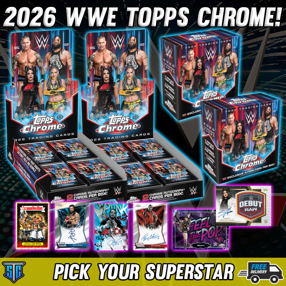 Break 1618 - WWE - 2026 Topps Chrome Mixer - PICK YOUR SUPERSTAR