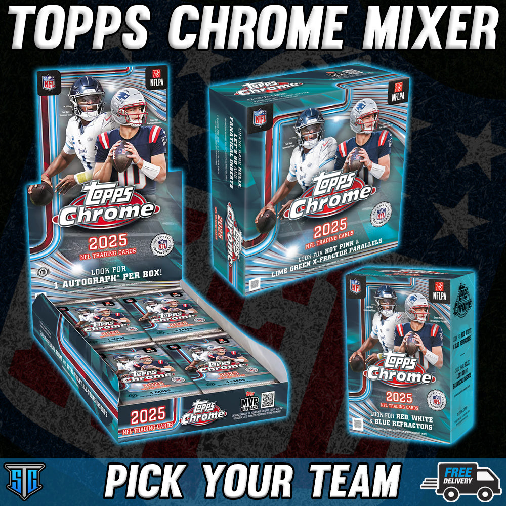 Break 1715 - NFL - Topps Chrome Mixer - PICK YOUR TEAM