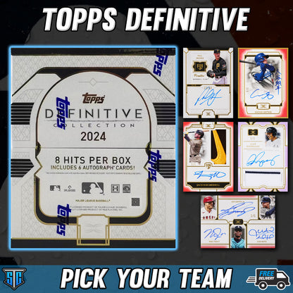 Break 146 - MLB - 2024 Topps Definitive - 10% OFF ALL TEAMS!