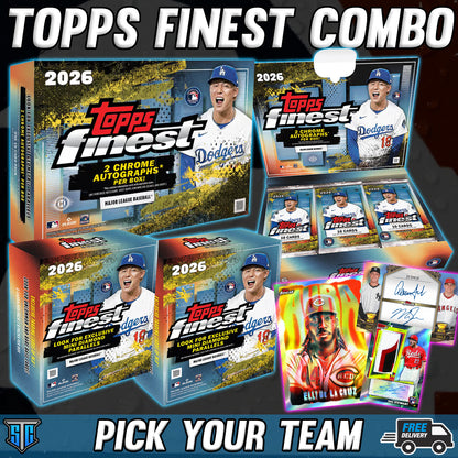 Break 1909 - MLB - 2026 Topps Finest Combo - PICK YOUR TEAM
