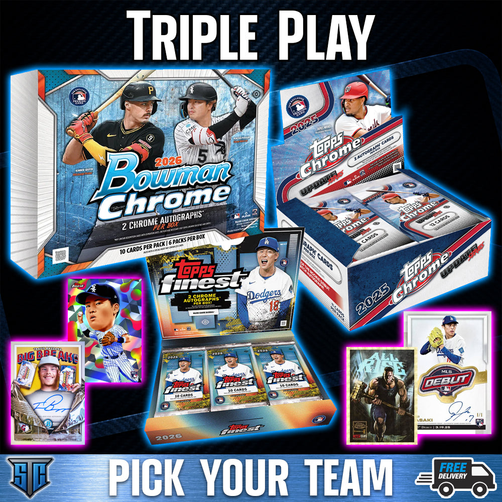Break 2106- MLB - Triple Play - PICK YOUR TEAM