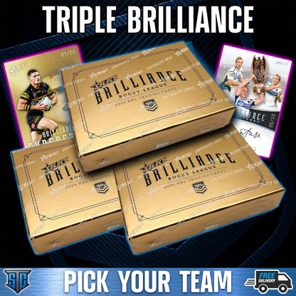 Break 2121 - NRL - 3 Box NRL Brilliance - PICK YOUR TEAM