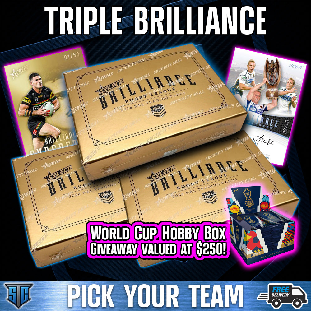 Break 2156 - NRL - 3 Box NRL Brilliance + World Cup GIVEAWAY! - PICK YOUR TEAM