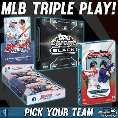 Break 1737 - MLB - Triple Play! - PICK YOUR TEAM