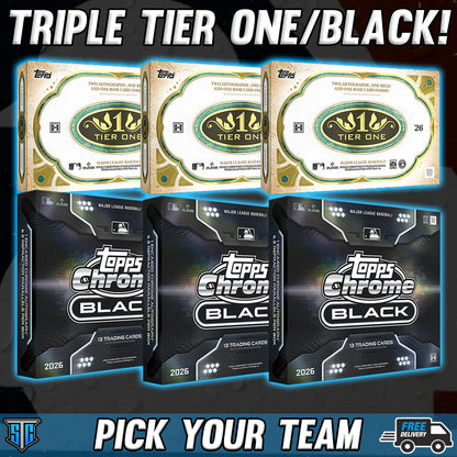 Break 1991 - MLB - Triple Tier One/Black! - PICK YOUR TEAM