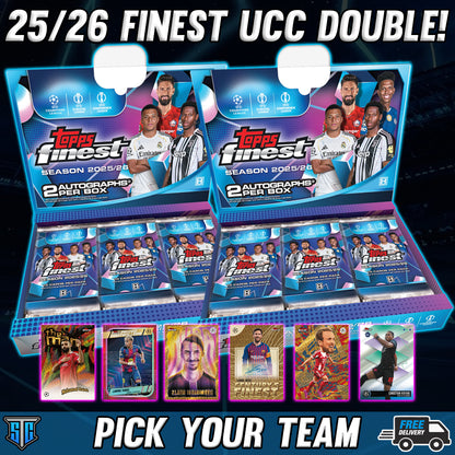 Break 1902 - SOCCER - 25/26 UCC Finest Double ROUND 2 - PICK YOUR TEAM