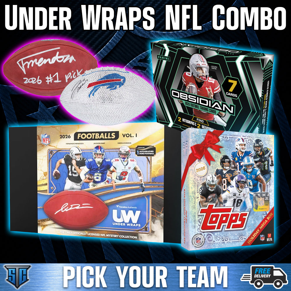 Break 2221 - NFL - Under Wraps NFL Combo - PICK YOUR TEAM