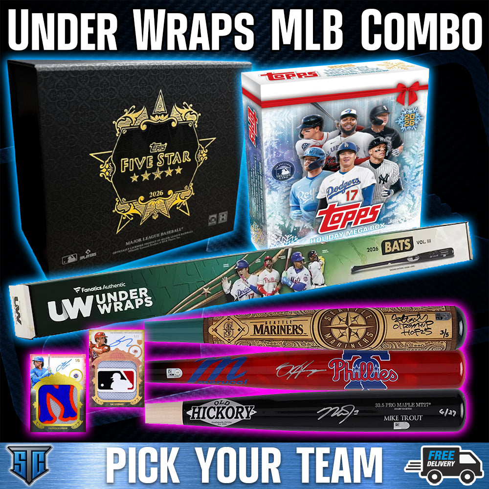 Break 2220 - MLB - Under Wraps MLB Combo - PICK YOUR TEAM