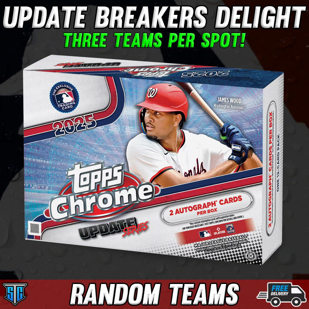 Break 1229 - MLB - Update Breakers Delight - THREE TEAMS PER SPOT!
