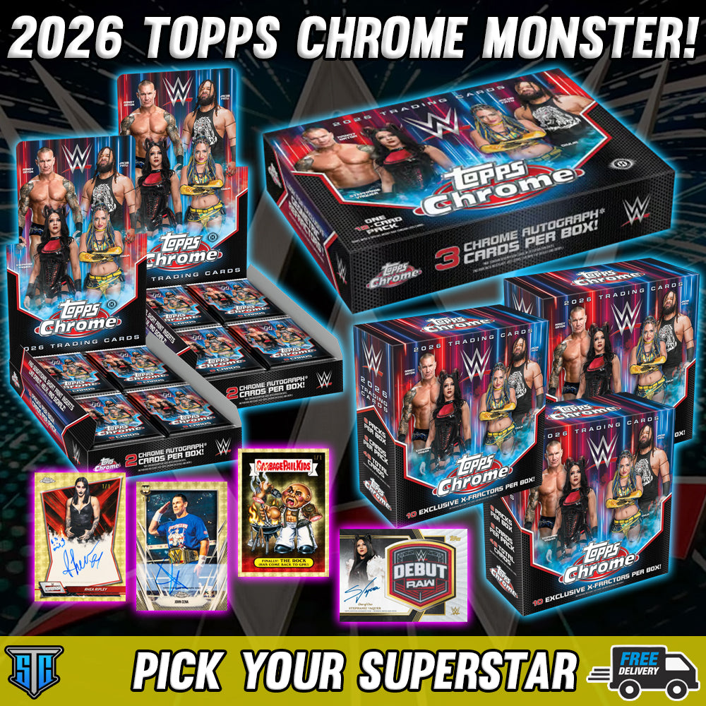 Break 1610 - WWE - 2026 Topps Chrome Monster! - PICK YOUR SUPERSTAR