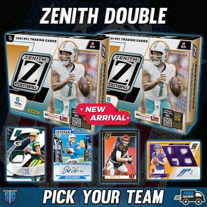 Break 400 - NFL - Zenith Hobby Double - Pick Your Team