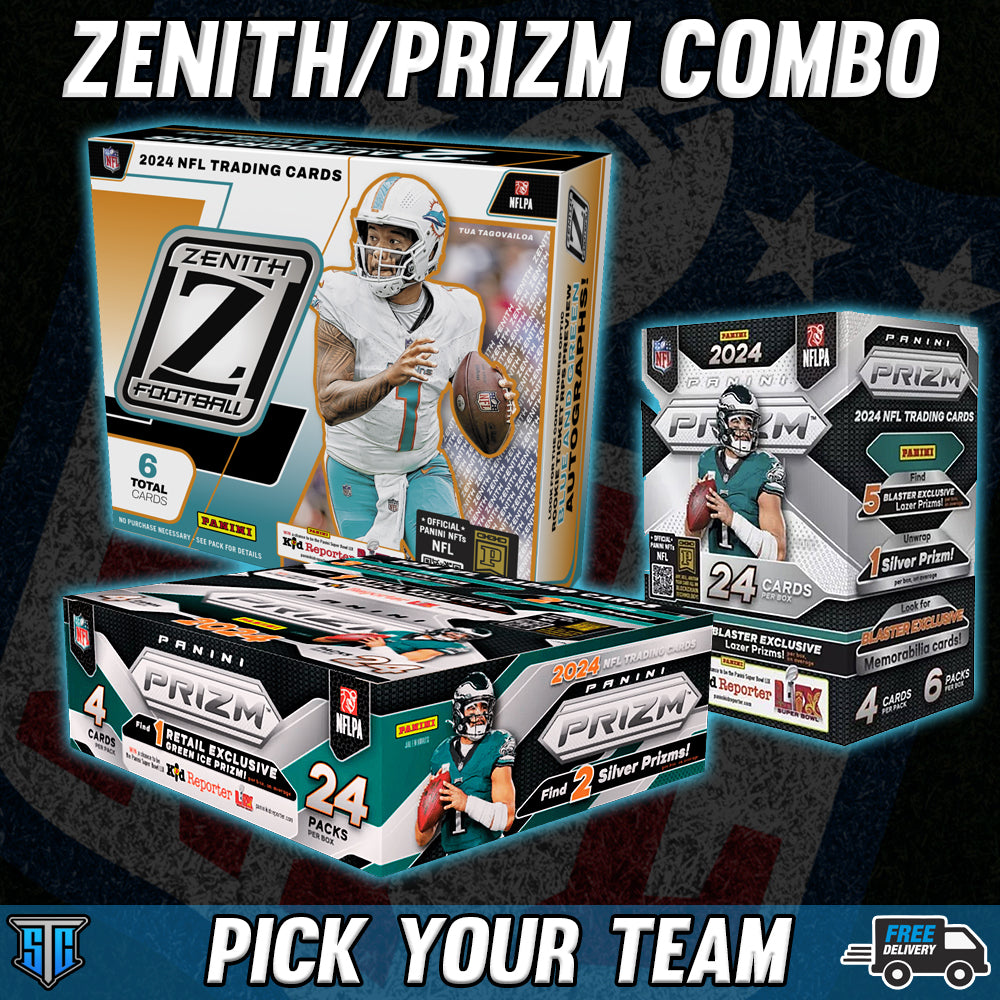 Break 430 - NFL - Zenith/Prizm Combo - Pick Your Team