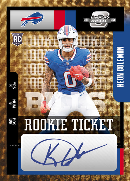 Break 728 - NFL - Contenders Double! - PICK YOUR TEAM