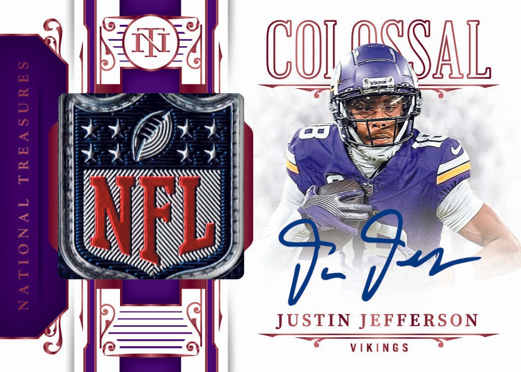 Break 1448 - NFL - 2025 National Treasures - PRESALE!