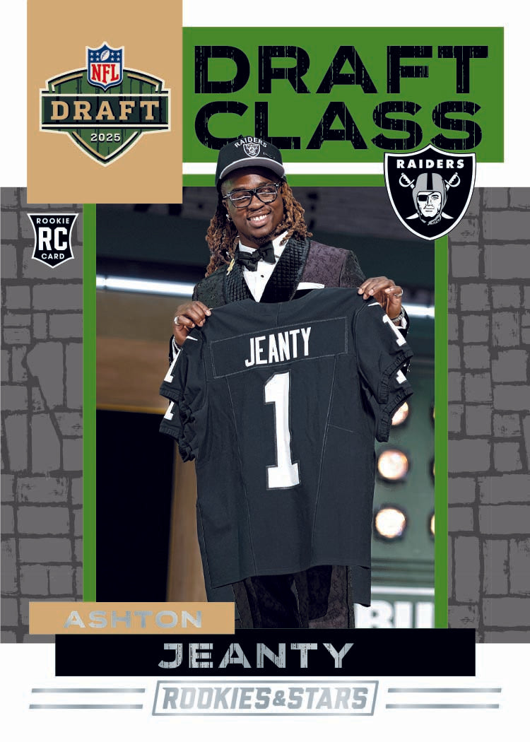 Break 1247 - NFL - 2025 Rookies & Stars Triple - PICK YOUR TEAM