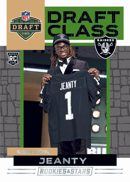 Break 1247 - NFL - 2025 Rookies & Stars Triple - PICK YOUR TEAM