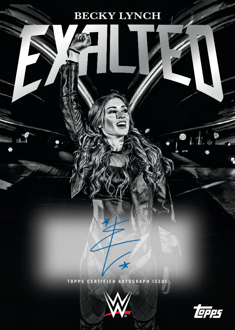 Break 1590 - WWE - Topps Exalted - Random Letter