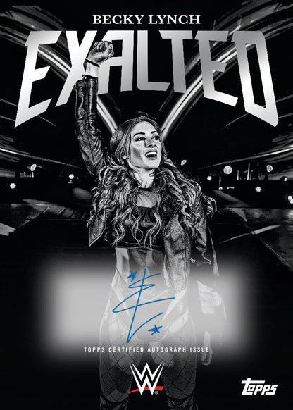 Break 1590 - WWE - Topps Exalted - Random Letter