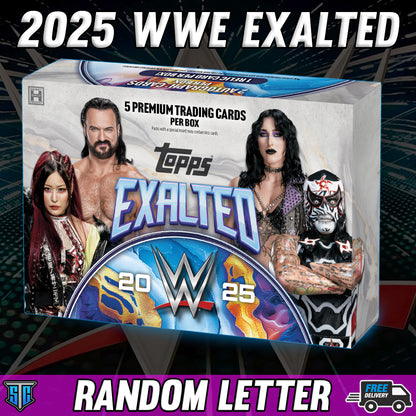 Break 1590 - WWE - Topps Exalted - Random Letter