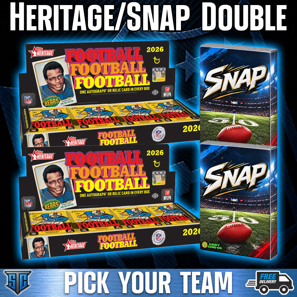 Break 2200 - NFL - Heritage/Snap Double - PICK YOUR TEAM