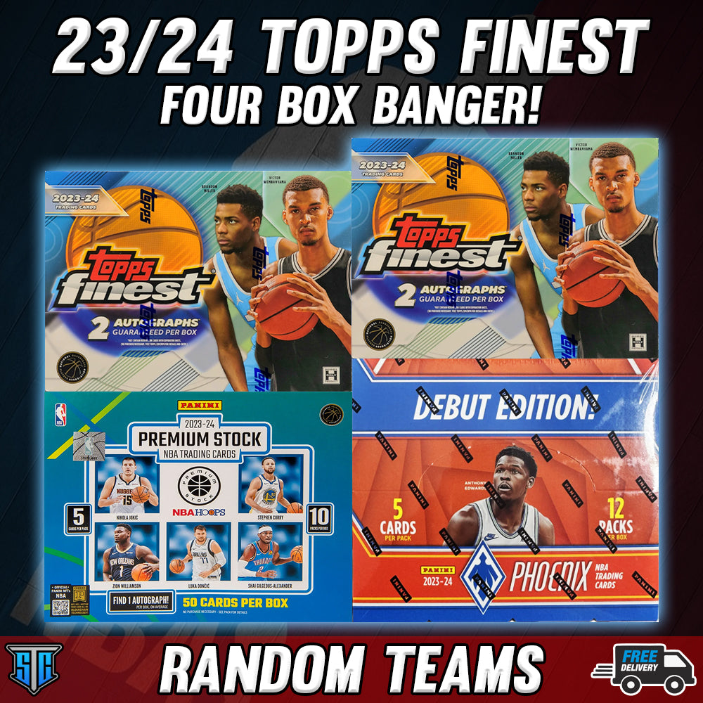 Break 145 - NBA - Topps Finest Four Box Mixer - Only $69 a Spot!
