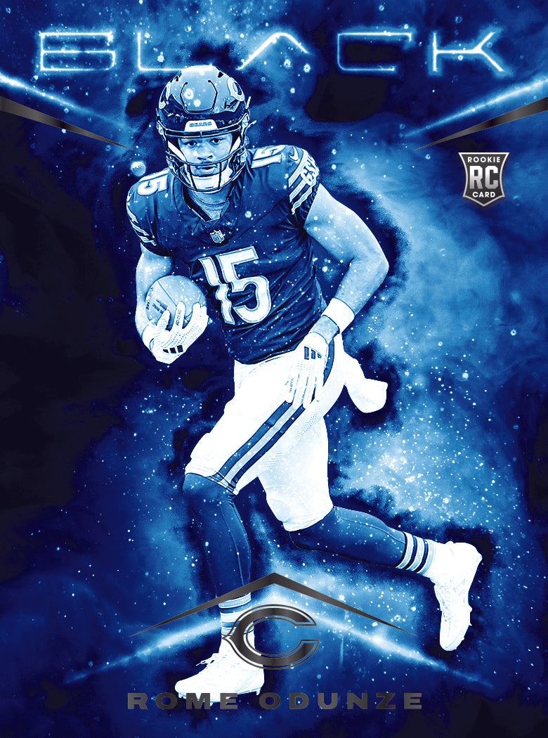 Break 025 - NFL - Black Football Double - PICK YOUR TEAM!
