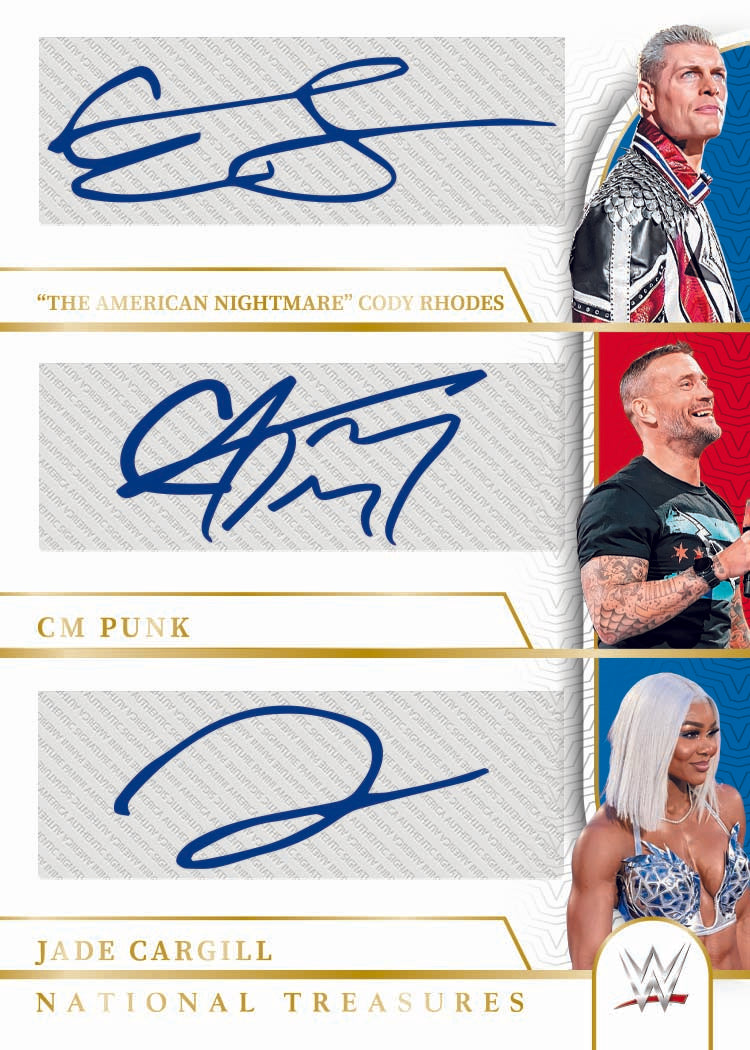 BREAK 076 - WWE - 2024 National Treasures - 10 SPOTTER!